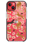 Abstract Leopard Impact iPhone Case