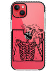 Coffee Skeleton Impact iPhone Case