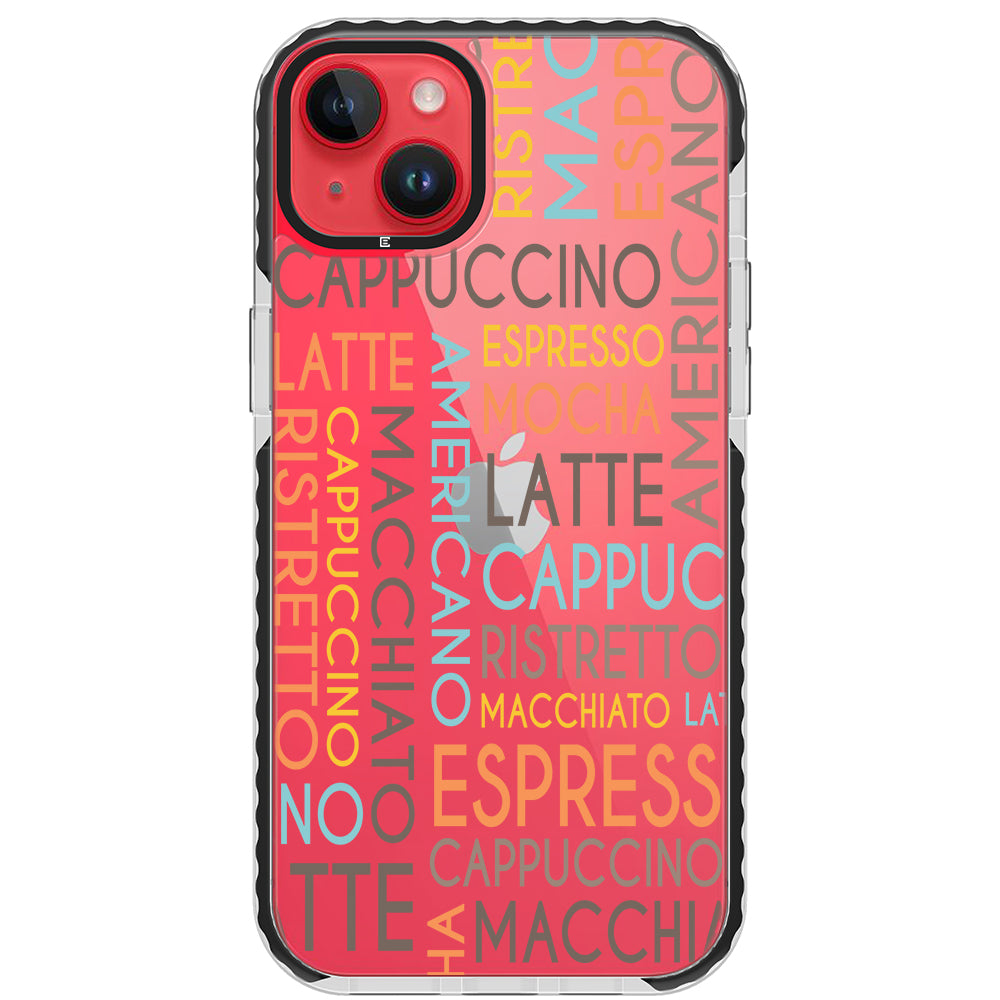 Coffee Names Impact iPhone Case