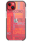 Coffee Names Impact iPhone Case