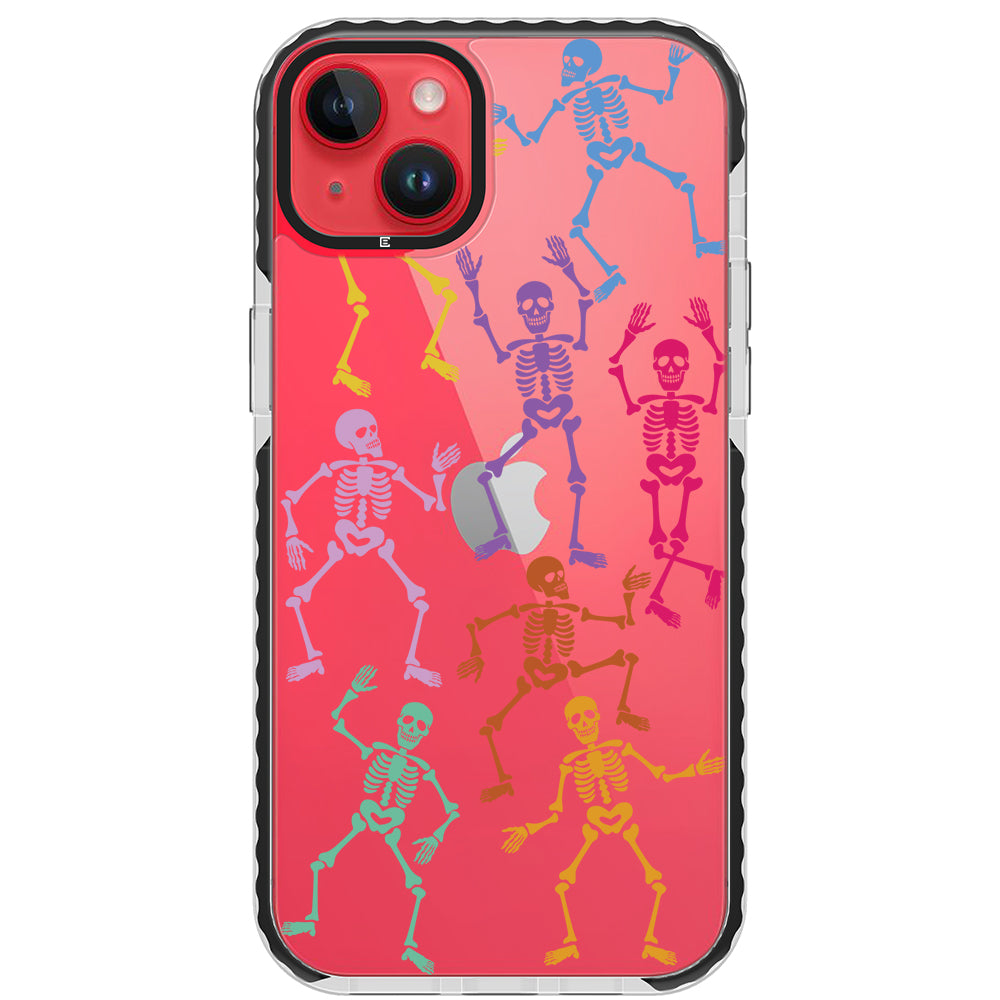 Dancing Skeleton Impact iPhone Case