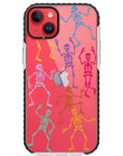 Dancing Skeleton Impact iPhone Case