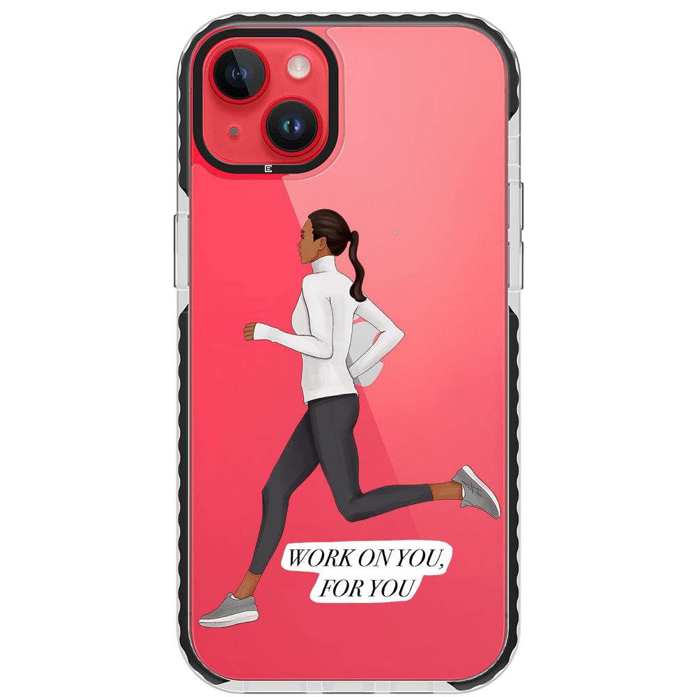 Keep Running iPhone Case