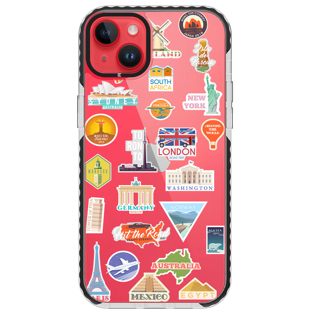 Holiday Travels Impact iPhone Case