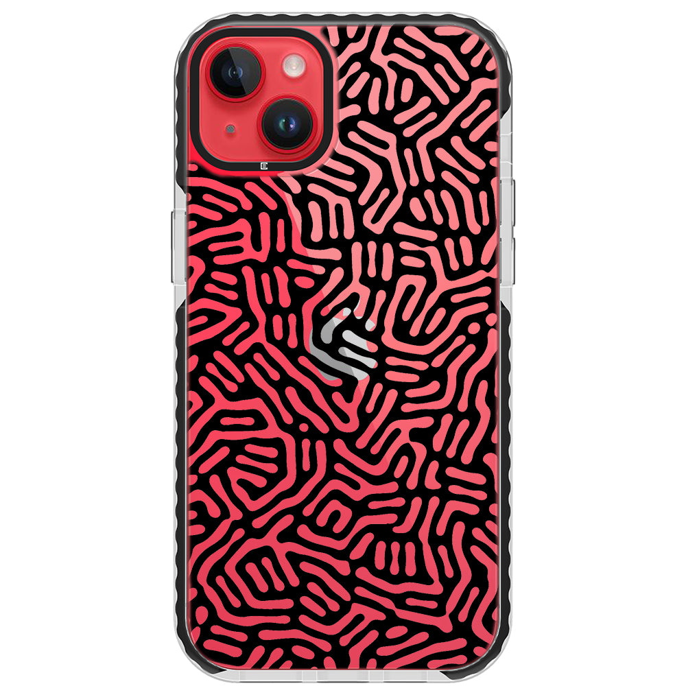 Abstract Doodle iPhone Case