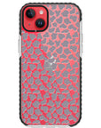 Gray Cow Print Phone Case