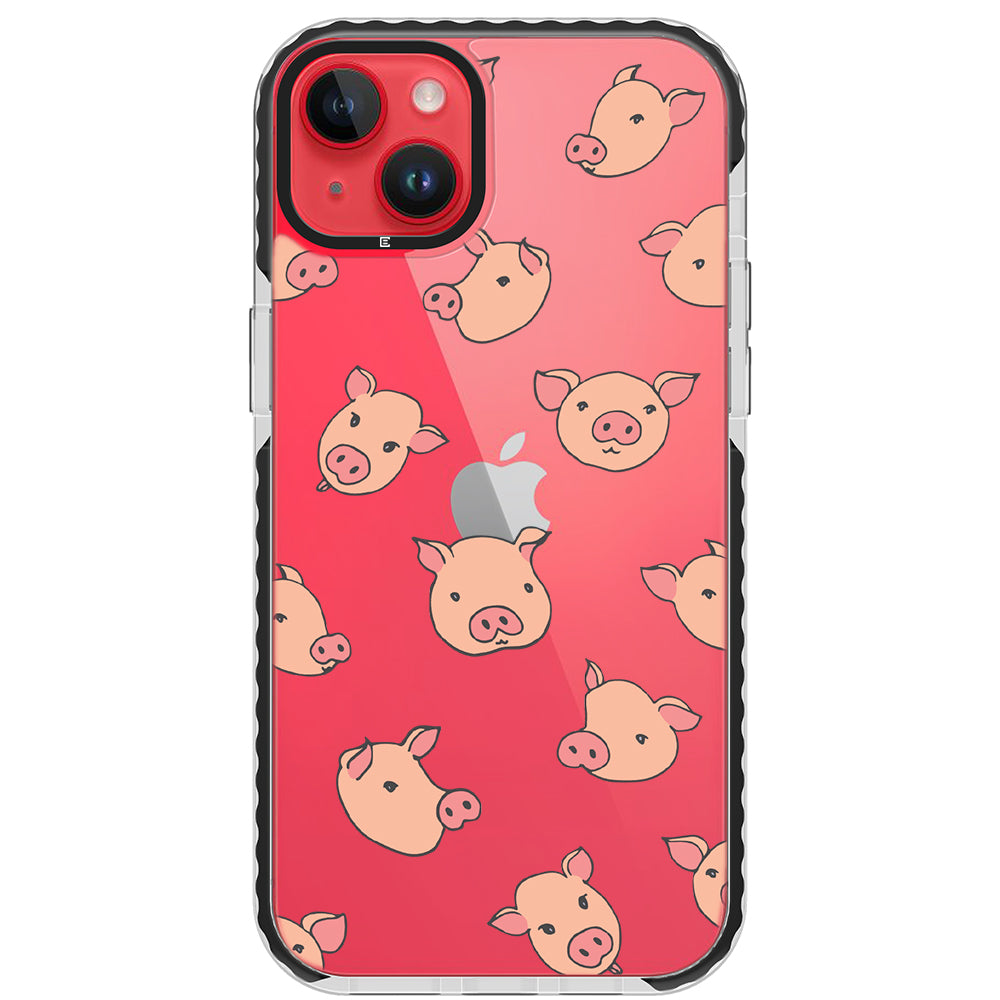 Pigfaces Impact iPhone Case