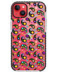 Colorful Paisley Impact iPhone Case