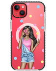 Donut Girl iPhone Case