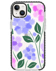 Ageratum Floral Impact iPhone Case