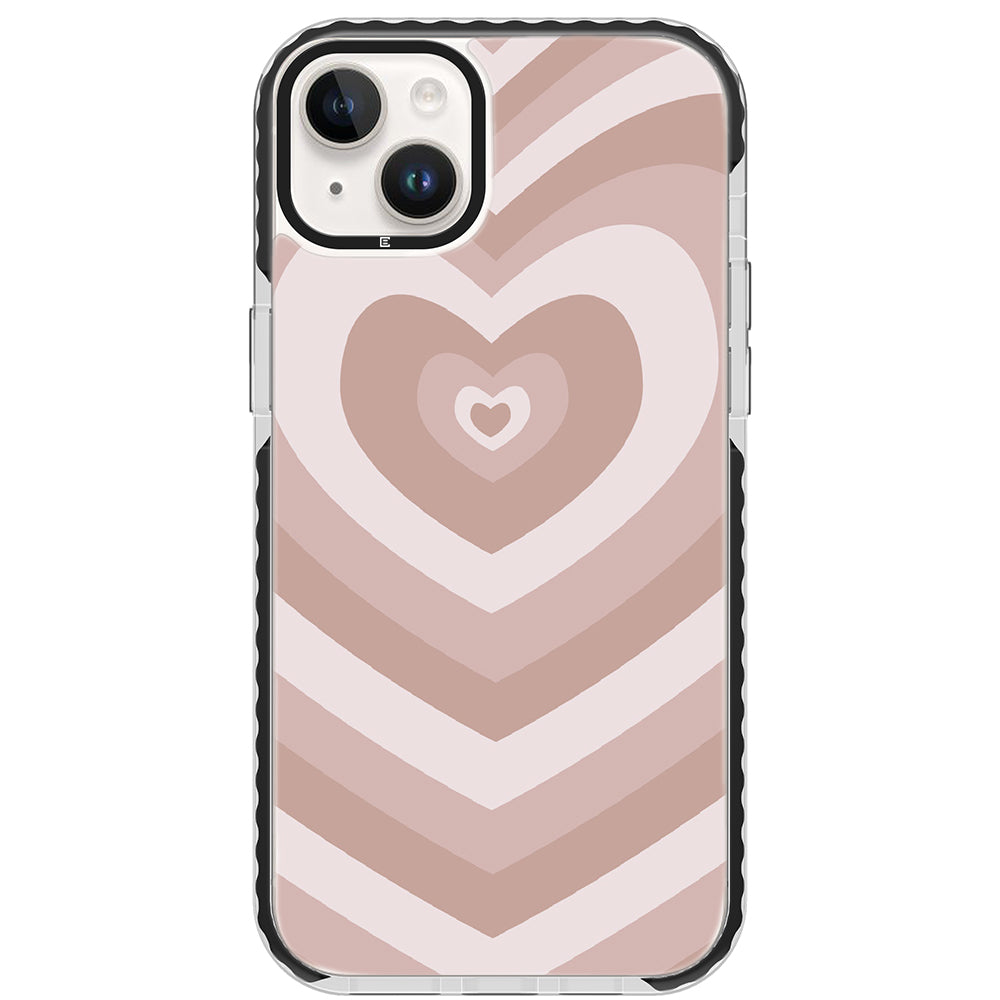 Nude Heart Impact iPhone Case