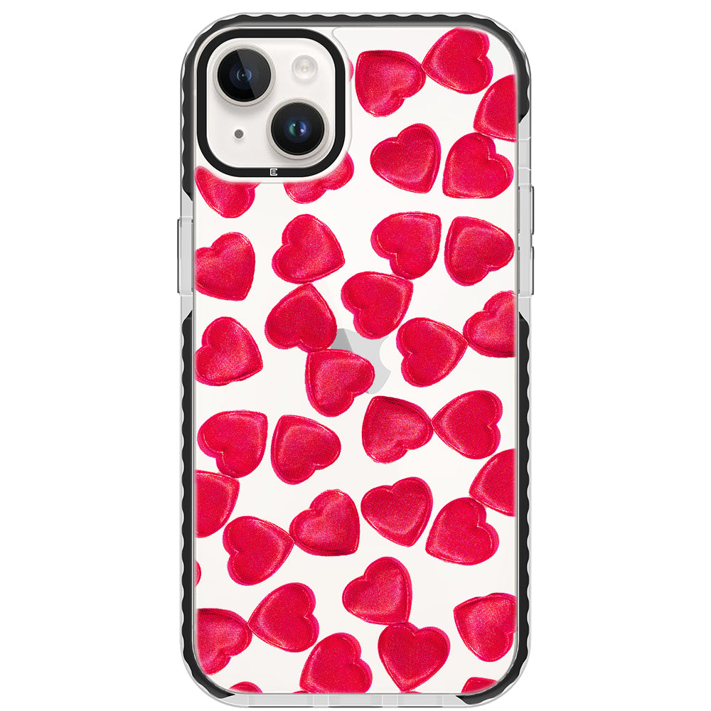 Valentine Heart Impact iPhone Case