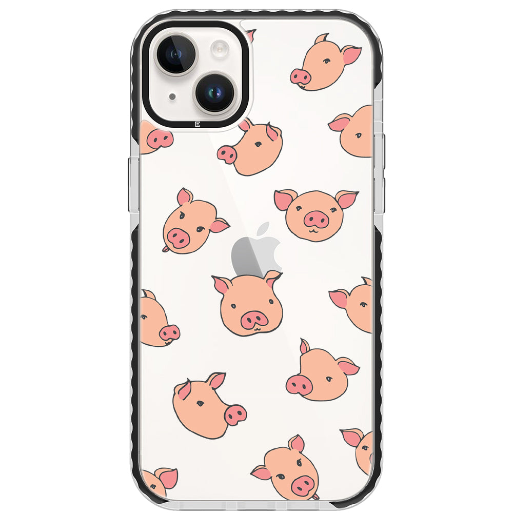 Pigfaces Impact iPhone Case