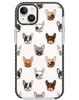 Frenchie Faces Impact iPhone Case