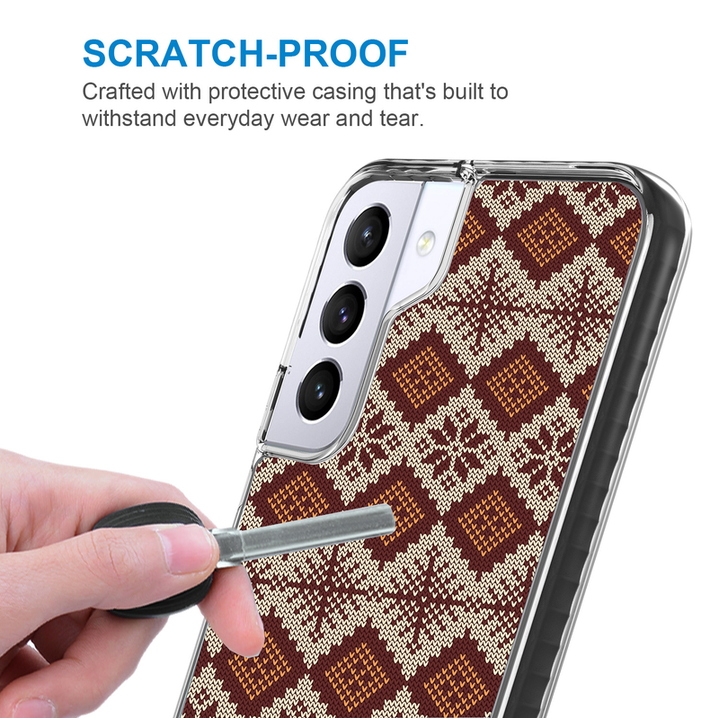 Ugly Sweater Grey Impact Samsung Case