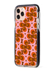 Retro Swirl Impact iPhone Case