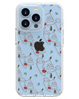 Christmas Abstract Faces Phone Case