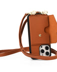 Paris | Genuine Leather Crossbody iPhone Case