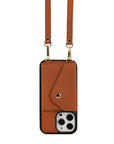 Paris | Genuine Leather Crossbody iPhone Case