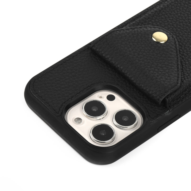 New York | Genuine Leather Crossbody iPhone Case