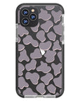 Gray Cow Print Phone Case