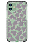 Gray Cow Print Phone Case