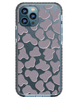 Gray Cow Print Phone Case