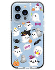 Boo Collage-Witch Theme iPhone Case