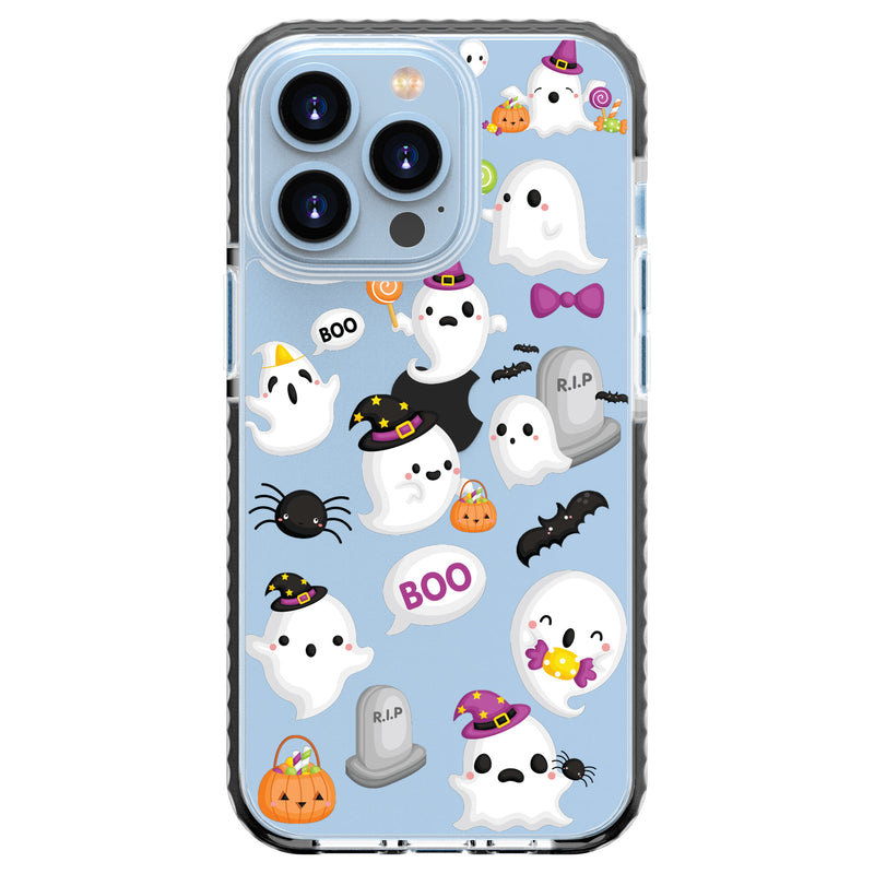 Boo Collage-Witch Theme iPhone Case