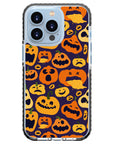 Wasted Pumpkin Purple Background iPhone Case