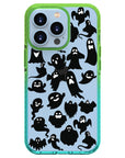 Halloween Ghost Silhouette iPhone Case