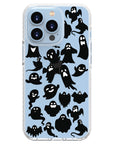 Halloween Ghost Silhouette iPhone Case