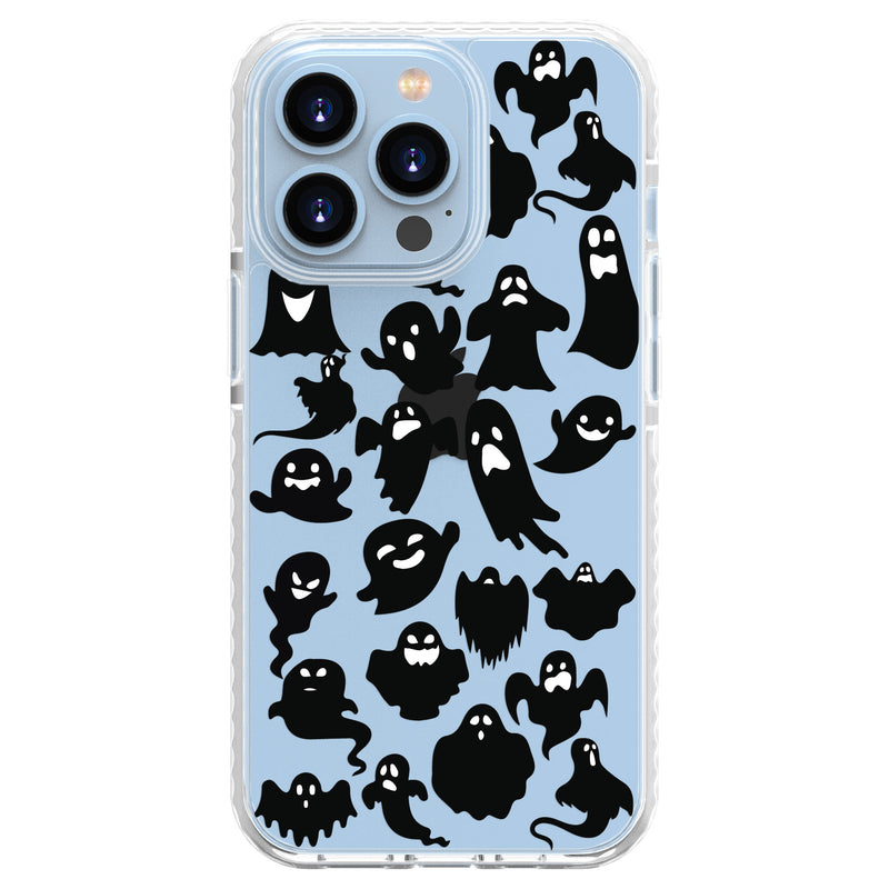 Halloween Ghost Silhouette iPhone Case