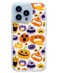 Wasted Pumpkin White Background iPhone Case