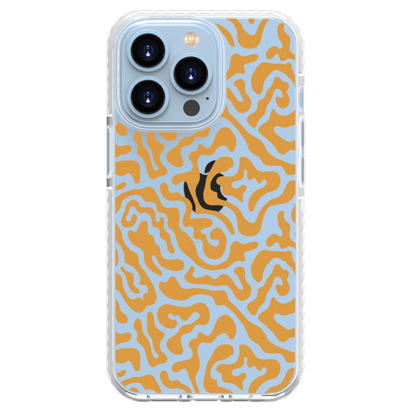 Wiggle Lines iPhone Case