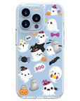 Boo Collage-Witch Theme iPhone Case