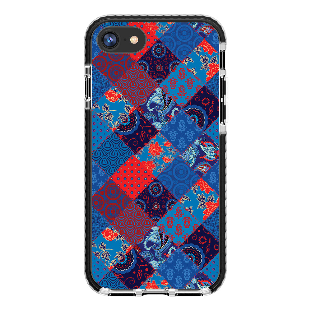 Paisley Patch Impact iPhone Case