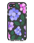 Ageratum Floral Impact iPhone Case