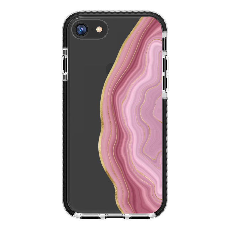 Can Can Pink Agate iPhone Case