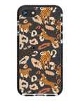 Abstract Leopard Impact iPhone Case