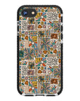 Spring Groovy Pattern Impact iPhone Case