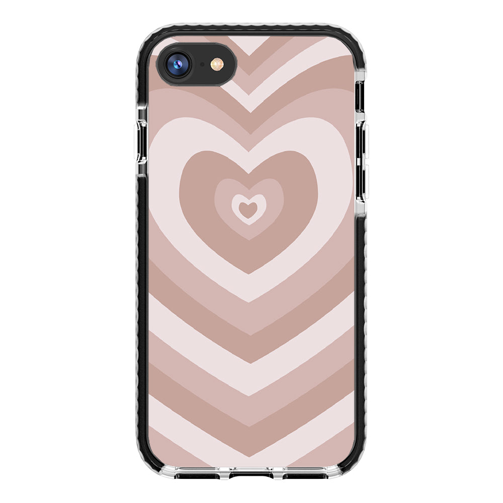 Nude Heart Impact iPhone Case