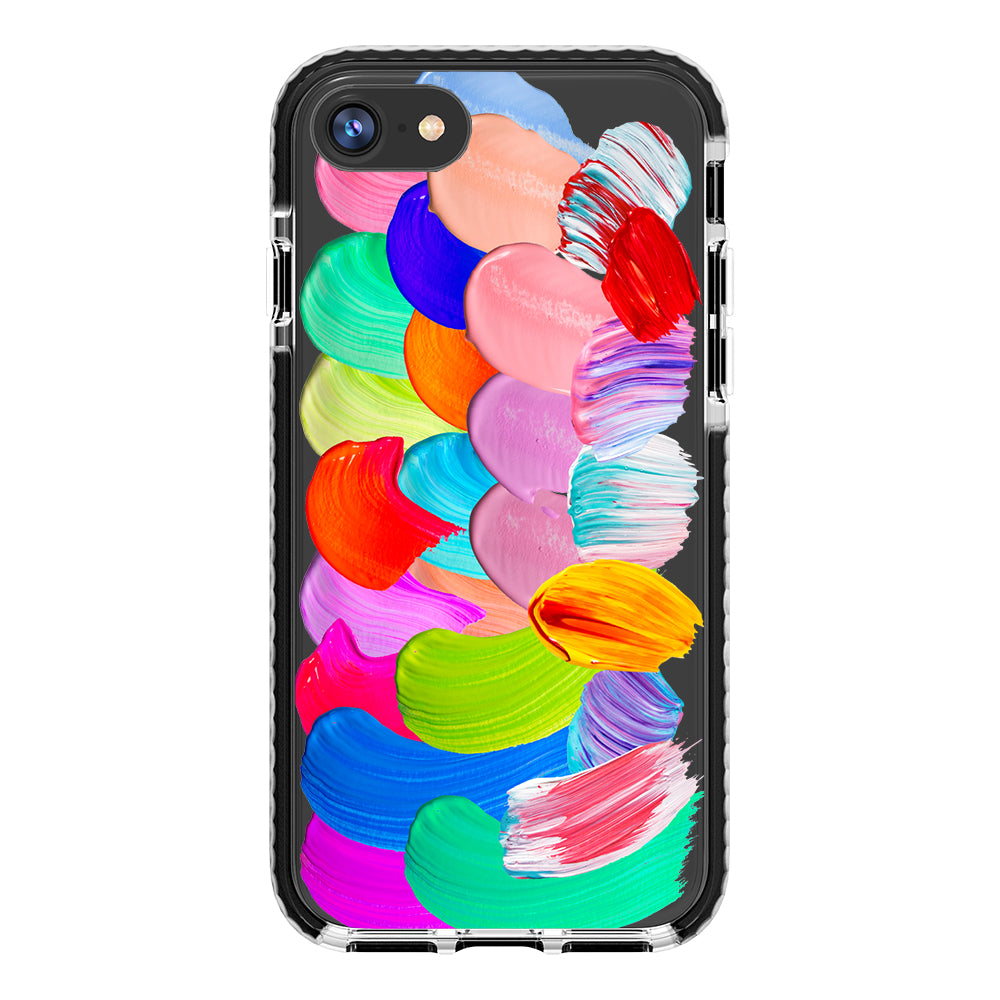 Paint Strokes Impact iPhone Case