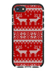 Ugly Sweater Red White Impact iPhone Case