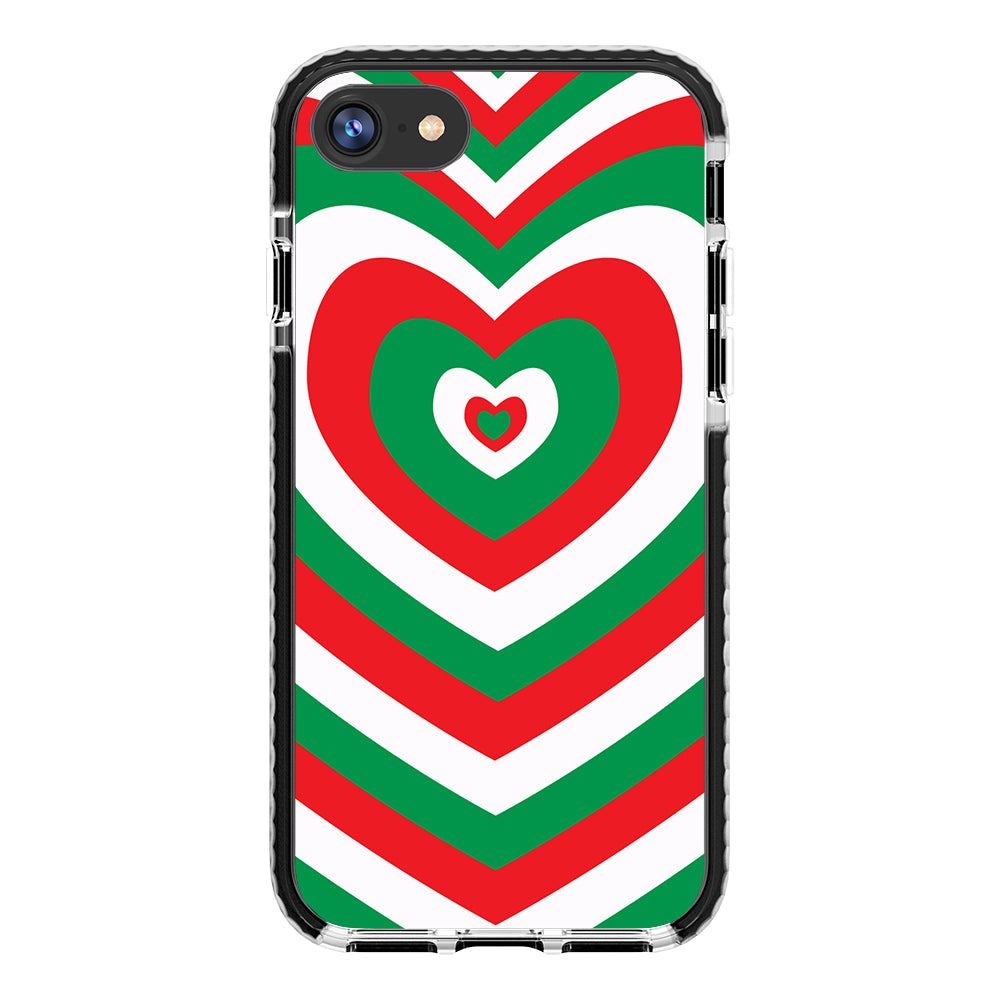 Candy Cane Impact iPhone Case