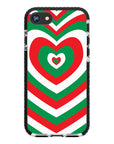 Candy Cane Impact iPhone Case