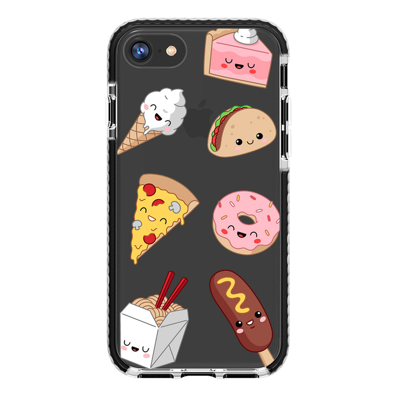 Fast Foods Collage iPhone Case