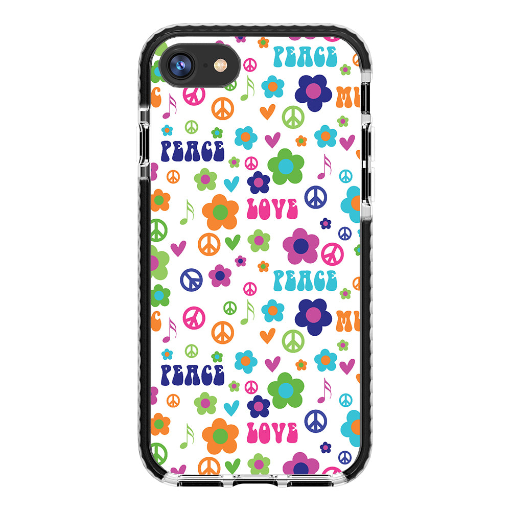 Love and Peace Impact iPhone Case