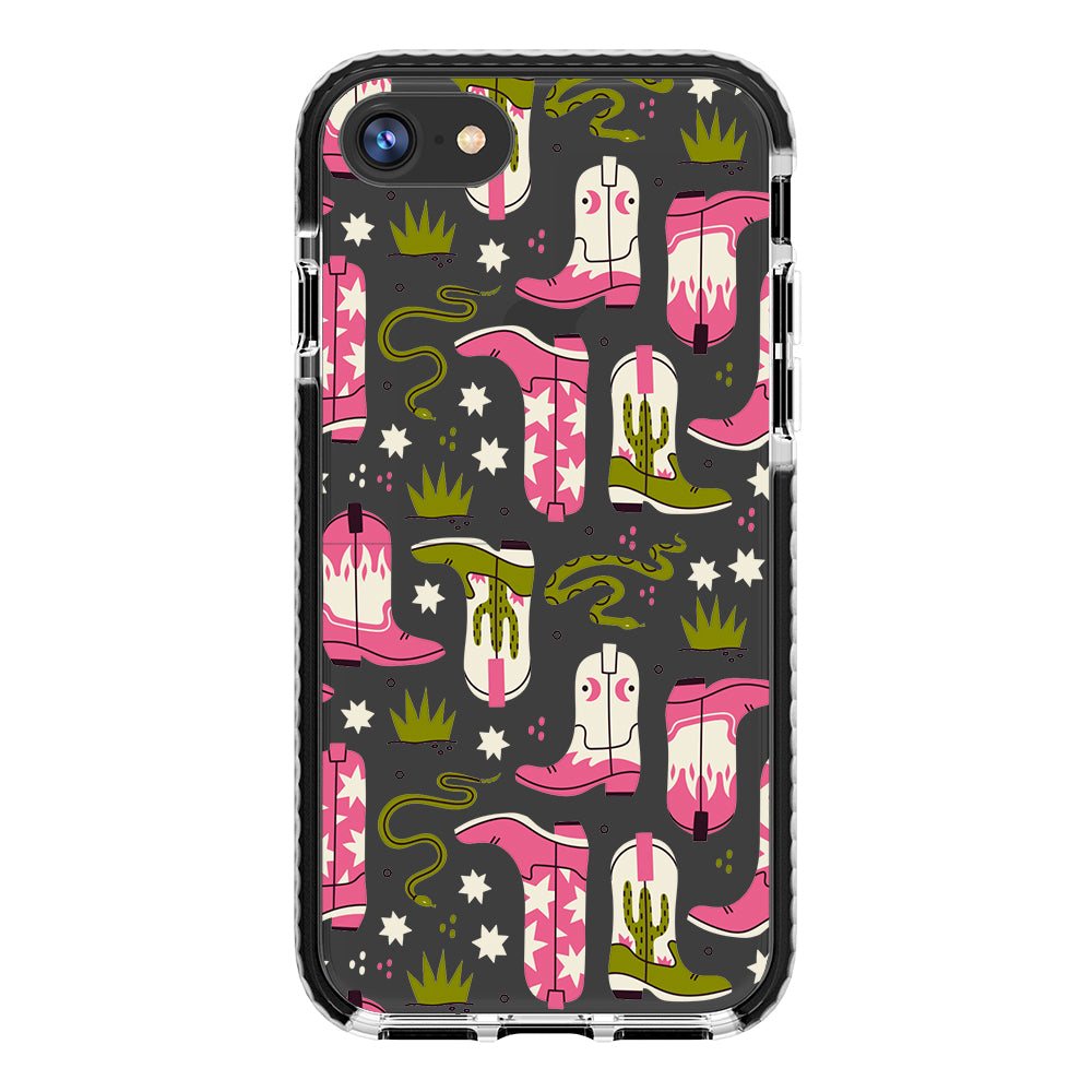 Pink Cowboy Boots Phone Case