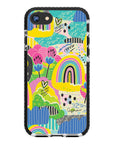 Rainbow Patches Impact iPhone Case